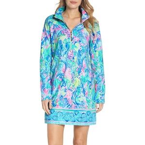 Lilly Pulitzer Skipper Popover mermaids dress RARE